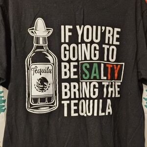 Gildan Black Tequila Humor Tee